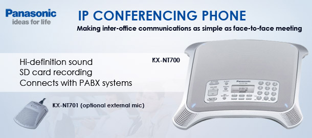 Panasonic IP Conferencing Phone KX-NT700