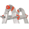 Triple locking hinges